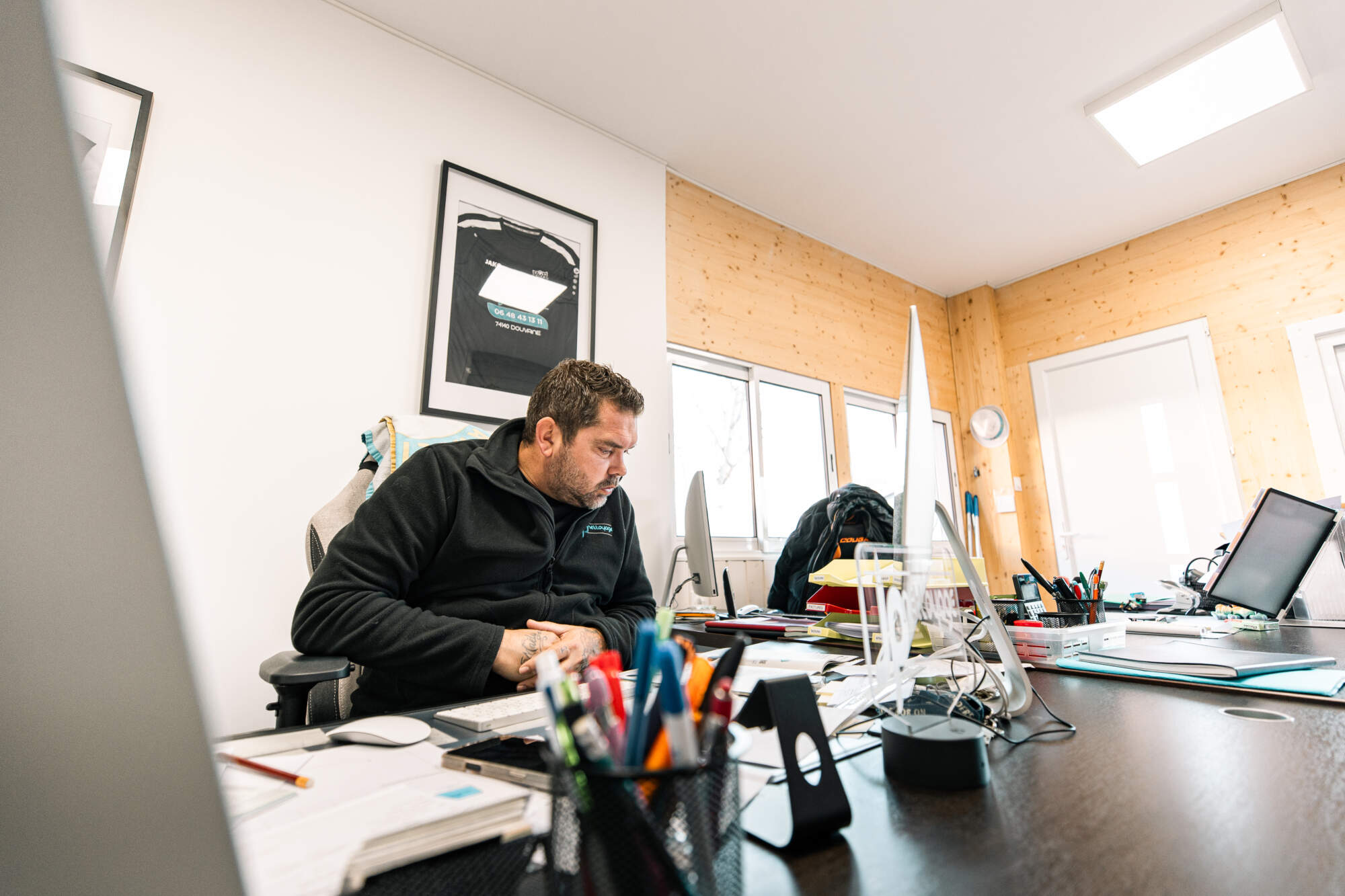 Julien Panchout, dirigeant entreprise JP Nettoyage