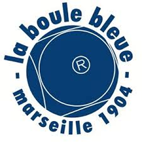 Logo de la boule bleue - Marseille 1904